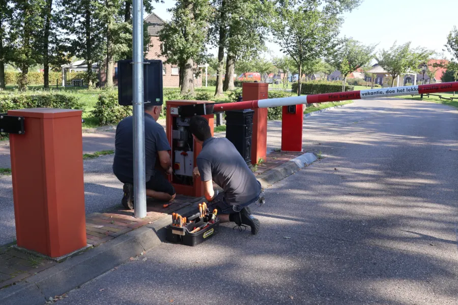 Technische dienst slagboom